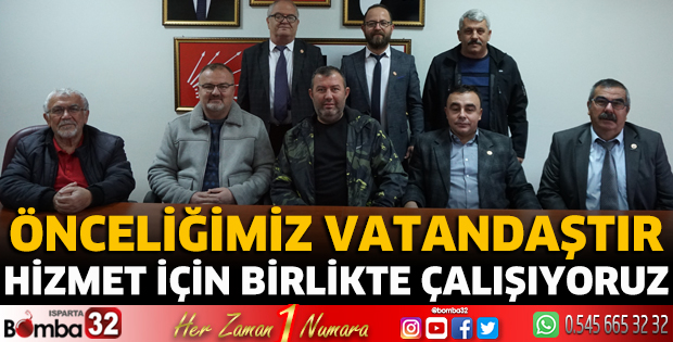 Önceliğimiz vatandaştır
