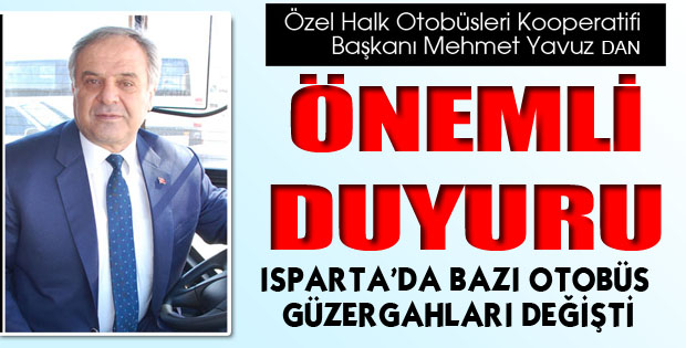 ÖNEMLİ DUYURU