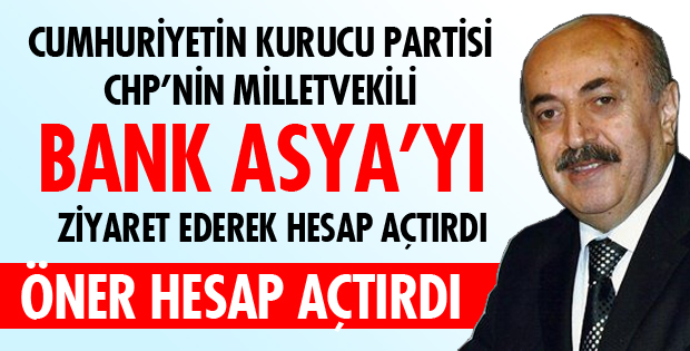 ÖNER HESAP AÇTIRDI!