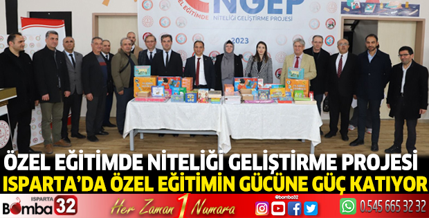 ÖNGEP Isparta’da özel eğitimin gücüne güç katıyor