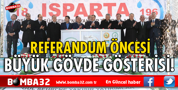 ONLAR ÇALIŞIYOR, ISPARTA KAZANIYOR