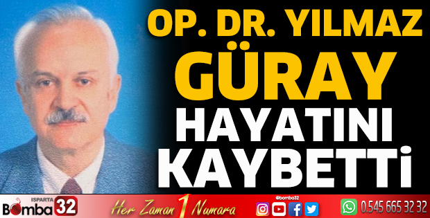 Op. Dr. Yılmaz Güray hayatını kaybetti