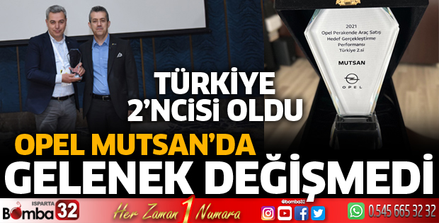 Opel Mutsan’da Gelenek Değişmedi