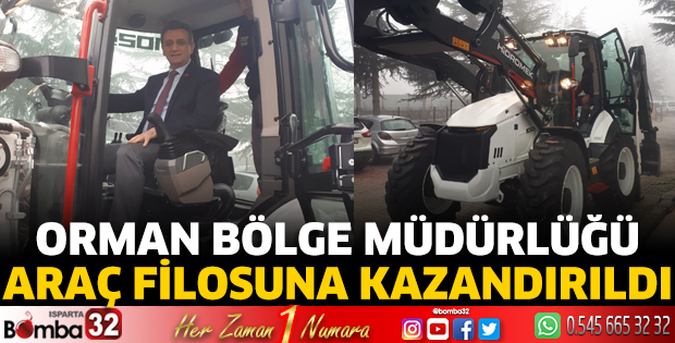 Orman Bölge Müdürlüğü araç filosuna kazandırıldı