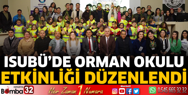 Orman Okulu Etkinliği Düzenlendi