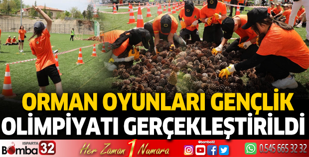 Orman Oyunları Gençlik Olimpiyatı gerçekleştirildi