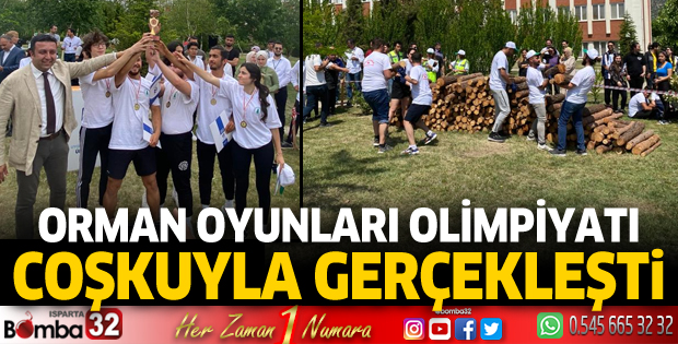 Orman Oyunları Olimpiyatı coşkuyla gerçekleşti