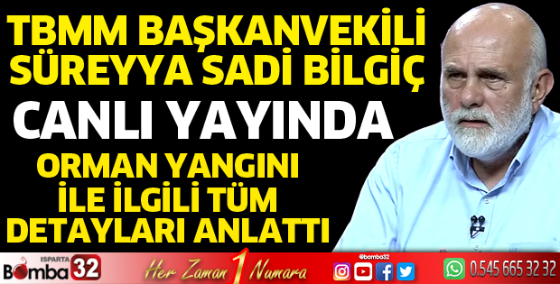 Orman yangını ile ilgili önemli açıklamalarda bulundu