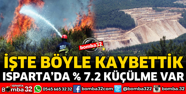 ORMANLARIMIZ KÜÇÜLDÜ