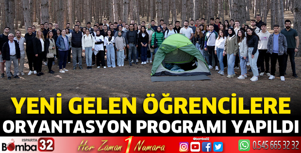 Oryantasyon programı gerçekleştirildi