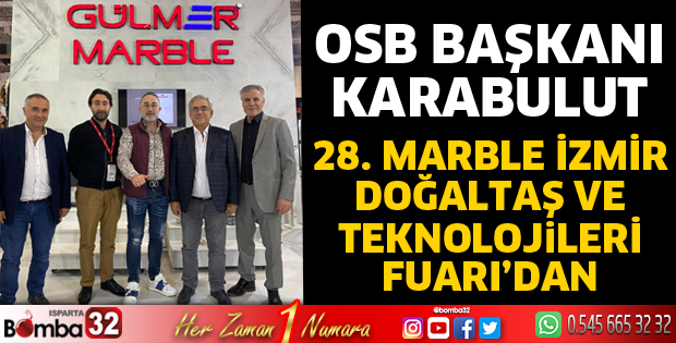 OSB Başkanı Karabulut, fuarı ziyaret etti