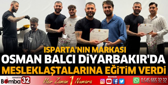 Osman Balcı Diyarbakır'da eğitim verdi
