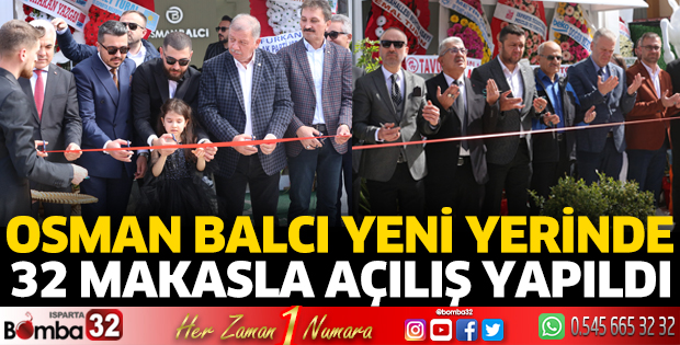 Osman Balcı yeni yerinde hizmette