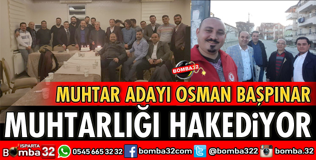 OSMAN BAŞPINAR SEÇİMİ KAZANDI GİBİ
