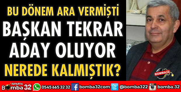 OSMAN KINAY TEKRAR MUHTARLIĞA ADAY