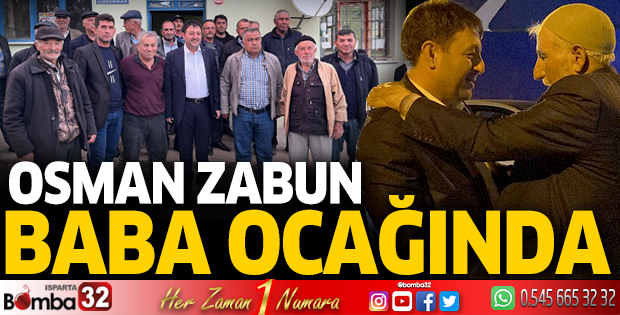 Osman Zabun baba ocağında