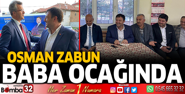 Osman Zabun baba ocağında