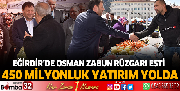 Osman Zabun Eğirdir'de