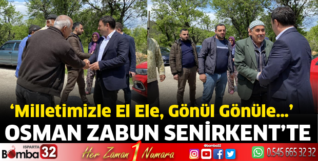 Osman Zabun Senirkent'te