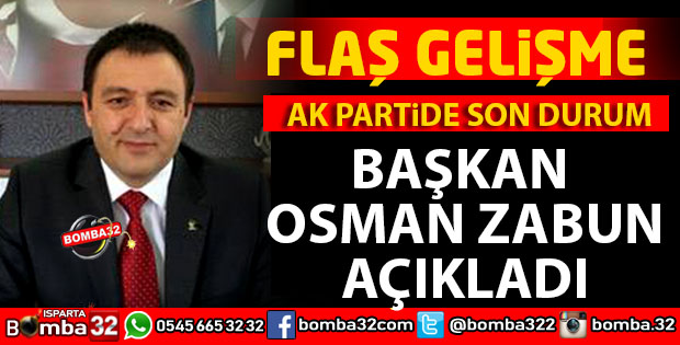 OSMAN ZABUN TEKRAR ADAY OLACAK MI?