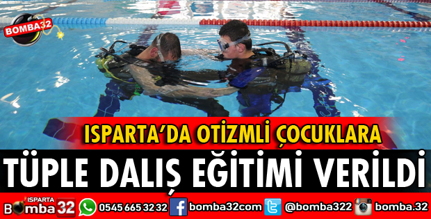 OTİZMLİ ÇOCUKLARA DALIŞ EĞİTİMİ VERİLDİ