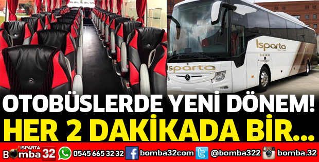 OTOBÜSLERDE YENİ DÖNEM
