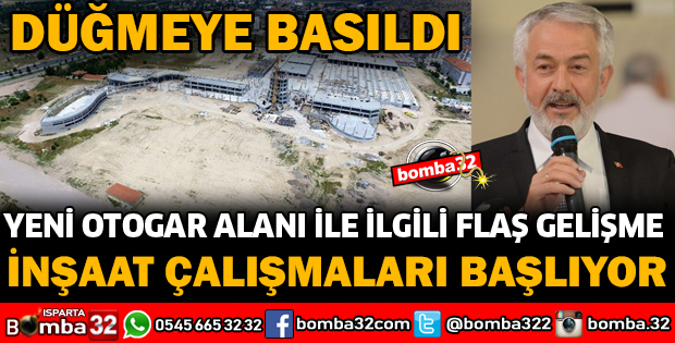 OTOGAR İNŞAATI BAŞLIYOR
