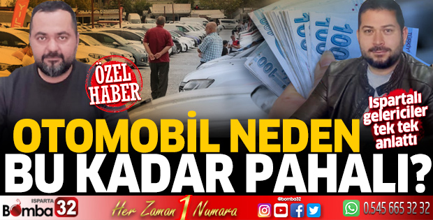 Otomobil neden bu kadar pahalı?