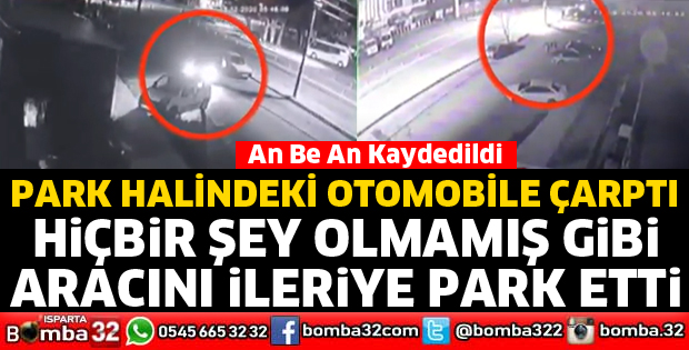 OTOMOBİLE ÇARPIP HİÇBİR ŞEY OLMAMIŞ GİBİ GİTTİ