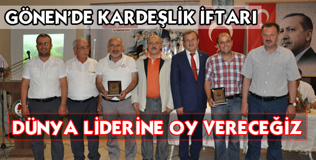 OY İSTEDİĞİMİZ KİŞİ DÜNYA LİDERİ