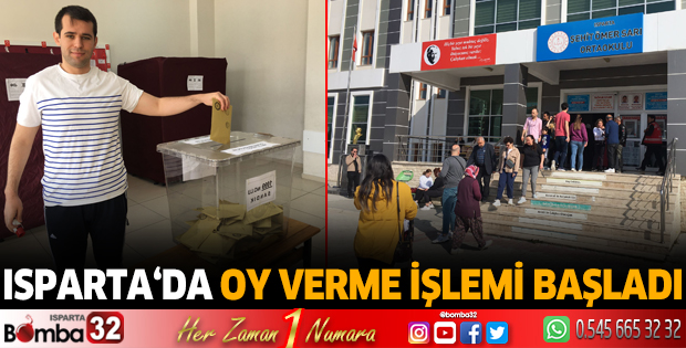 Oy verme işlemi başladı