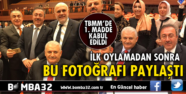 OYLAMADAN SONRA İLK FOTOĞRAF