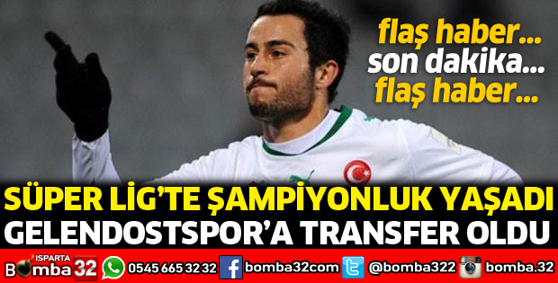 Ozan İpek Gelendostspor'da