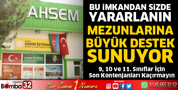 Özel Ahşem Özyürek Teknik Koleji farkını yaşayın