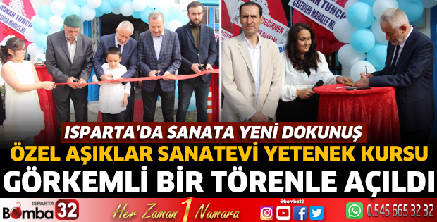 Özel Aşıklar Sanatevi Yetenek Kursu açıldı
