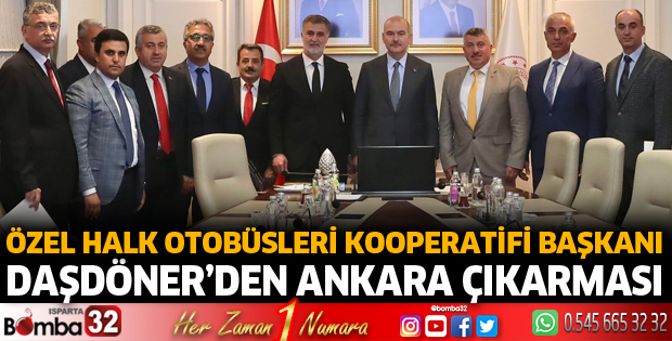 Özel Halk Otobüsleri Başkanlarından Bakan Soylu'ya ziyaret