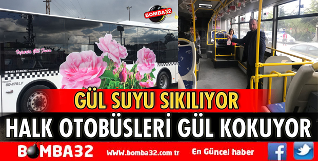 ÖZEL HALK OTOBÜSLERİ GÜL KOKUYOR