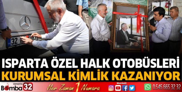 Özel Halk Otobüsleri kurumsal kimlik kazanıyor