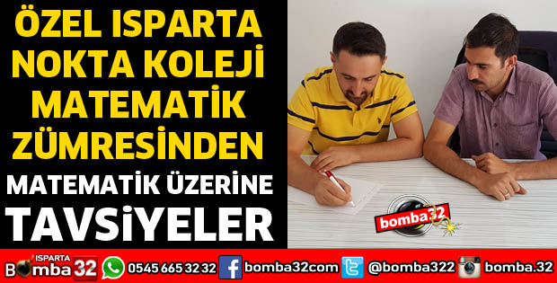 MATAMETİK ÜZERİNE TAVSİYELER