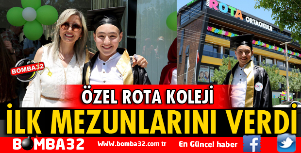 ÖZEL ROTA KOLEJİ İLK MEZUNLARINI VERDİ
