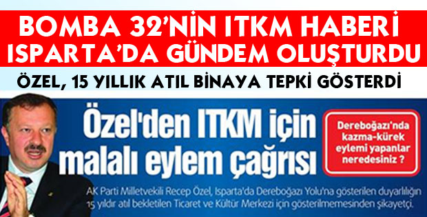 ÖZEL'DEN MALALI EYLEM ÇAĞRISI