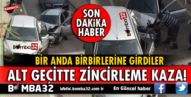 ÖZKANLAR KAVŞAĞI ALT GEÇİTTE KAZA