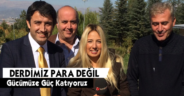 PARA DEĞİL SPONSOR ARIYORUZ