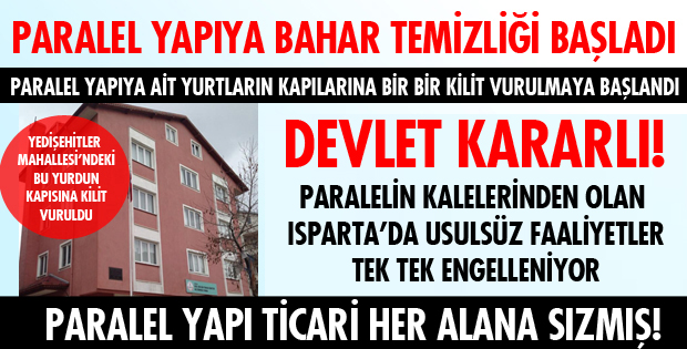 PARALEL YAPIYA ÇEMBER İYİCE DARALDI