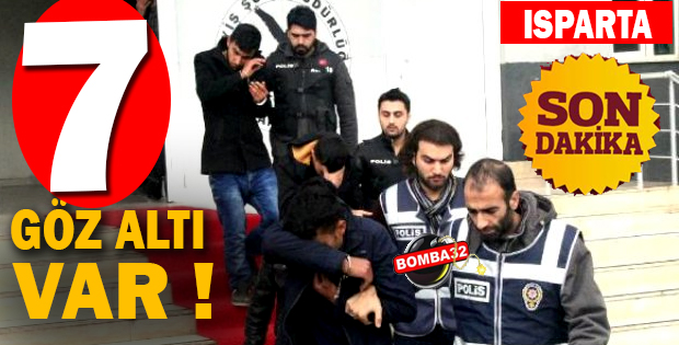 PARAYI ALMAYA GİDİNCE YAKALANDILAR  