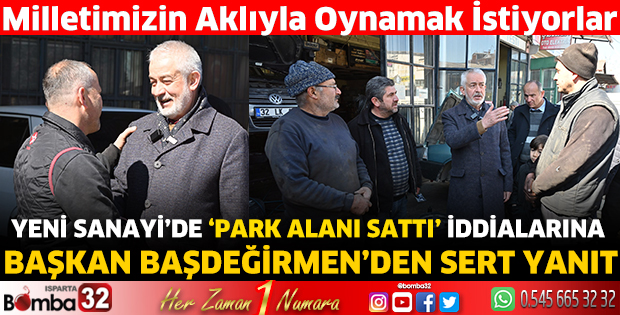 'Park alanı sattı’ iddialarına Başkan Başdeğirmen’den sert yanıt 