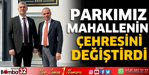 Parkımız mahallenin çehresini değiştirdi