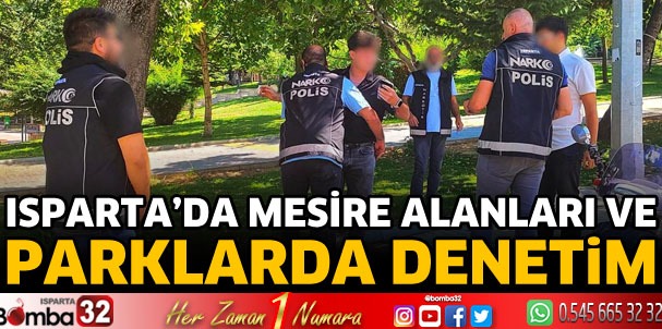 Parklar ve mesire alanlarında denetim