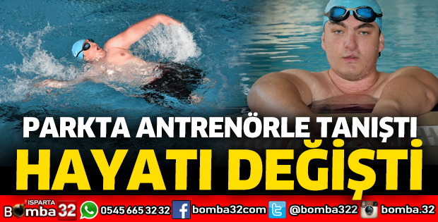 Parkta antrenörle tanıştı, hayatı değişti