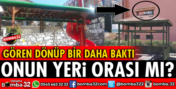 PARKTAN SÖKTÜĞÜ BANKI KAMELYANIN TEPESİNE KOYDULAR